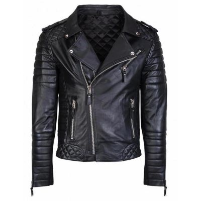 Classic Mens Biker Jacket