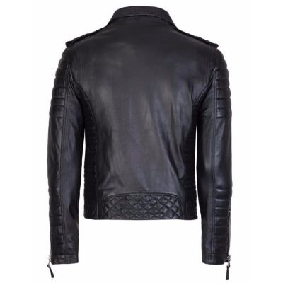 Classic Mens Biker Jacket #2