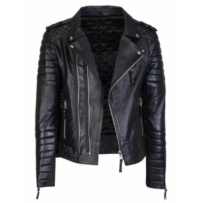 Classic Mens Biker Jacket #3