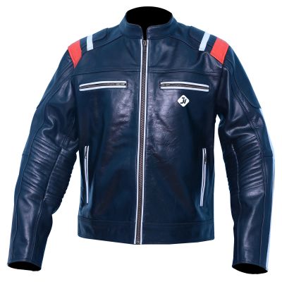 Mens Black Biker Jacket