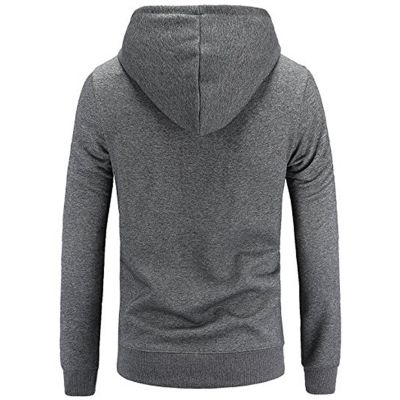 Grey Pullover Hoodies #2