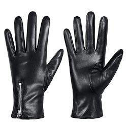 Zipper Winter Dress Gloves
