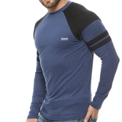 Round Neck Blue Rag Shirts #2