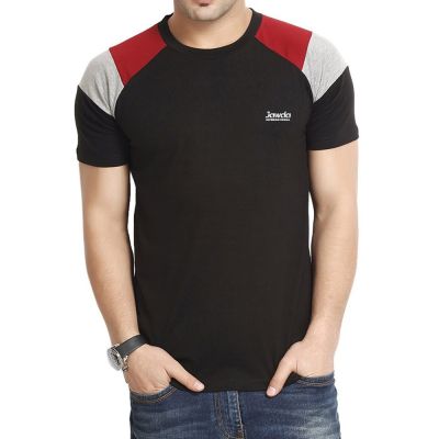 Black Short Sleeves Rag Shirt