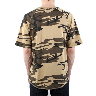 Camo Short Sleeves Rag Shirt #2