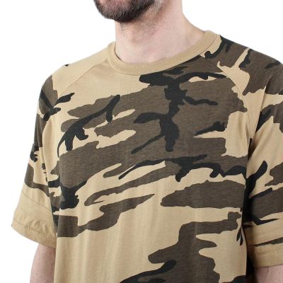 Camo Short Sleeves Rag Shirt #3