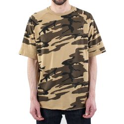 Camo Short Sleeves Rag Shirt