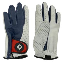 Golf Gloves White Blue