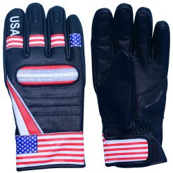 Motorbike Gloves US Flag