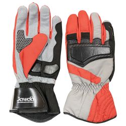 Motorbike Gloves Black Red