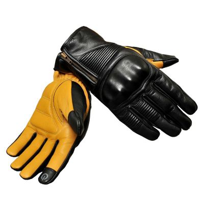 Classic Black Motorbike Gloves #2