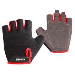 Cycling Gloves Red Black