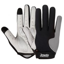 Black White Cycling Gloves