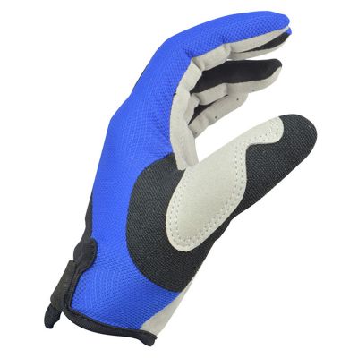 Blue Black Cross Fit Gloves #3