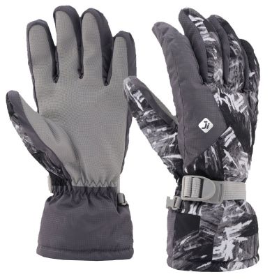 Ski Gloves Camo Print