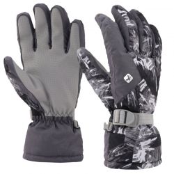 Ski Gloves Camo Print