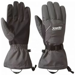 Grey Ski Gloves