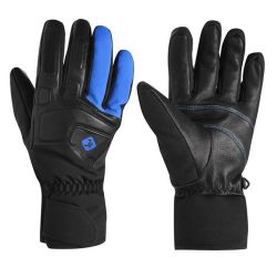 Winter Gloves Black Blue