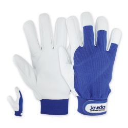 Blue Working Gloves Velcro Closure