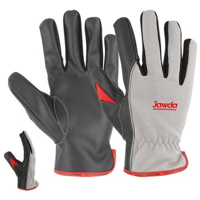 Black Grey Working Gloves