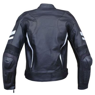 Motorbike Leather Jackets Adjustable Waist #2