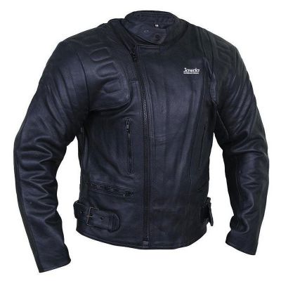 Black Coal Biker Racer Jacket