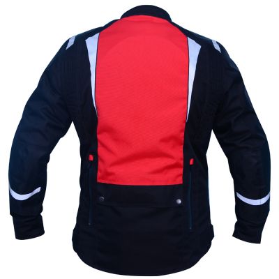 Motorbike Cordura Jackets Red Black #2