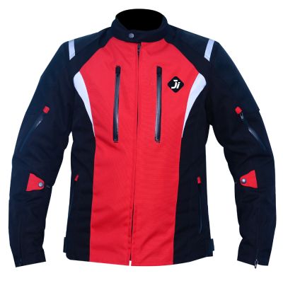 Motorbike Cordura Jackets Red Black