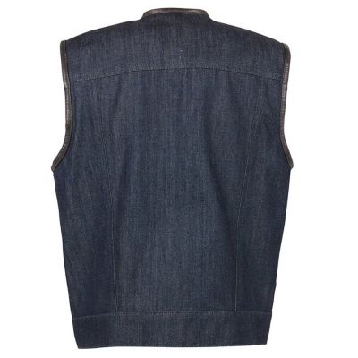 Denim Motorbike Vest #2