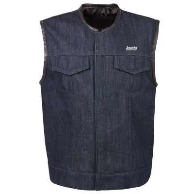 Denim Motorbike Vest