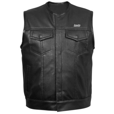 Perf Cowhide Motorbike Vest