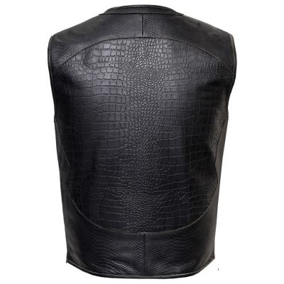 Vintage Motorbike Leather Vest #2