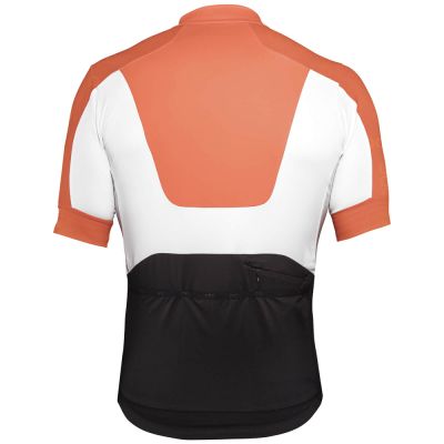 Cycling jersey Orange White #2