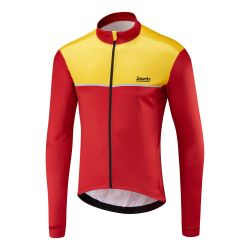Thermoactive Cycling Jersey Red Yellow