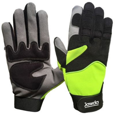 Green Mechanic Gloves