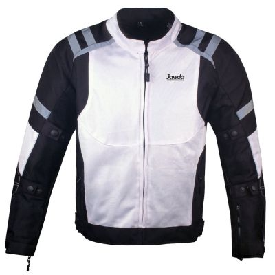 Black White Mesh Jackets