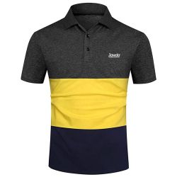 Polo Shirts Yellow Black
