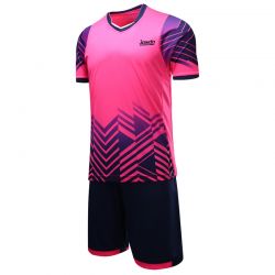Soccer Uniform Pink Black