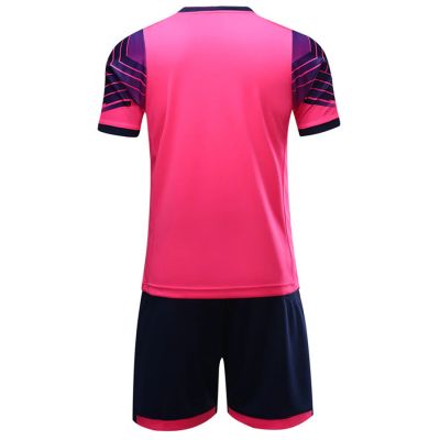 Soccer Uniform Pink Black #2