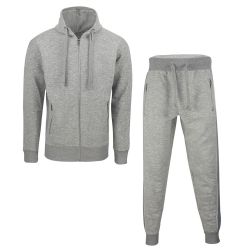 Hooded Grey Track Suit