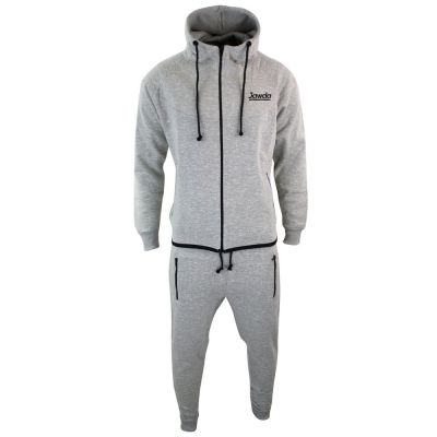 Fleece Track Suit Light Grey