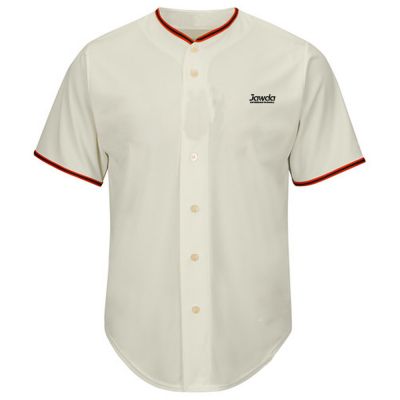 Polyester Mock Mesh Baseball Jersey